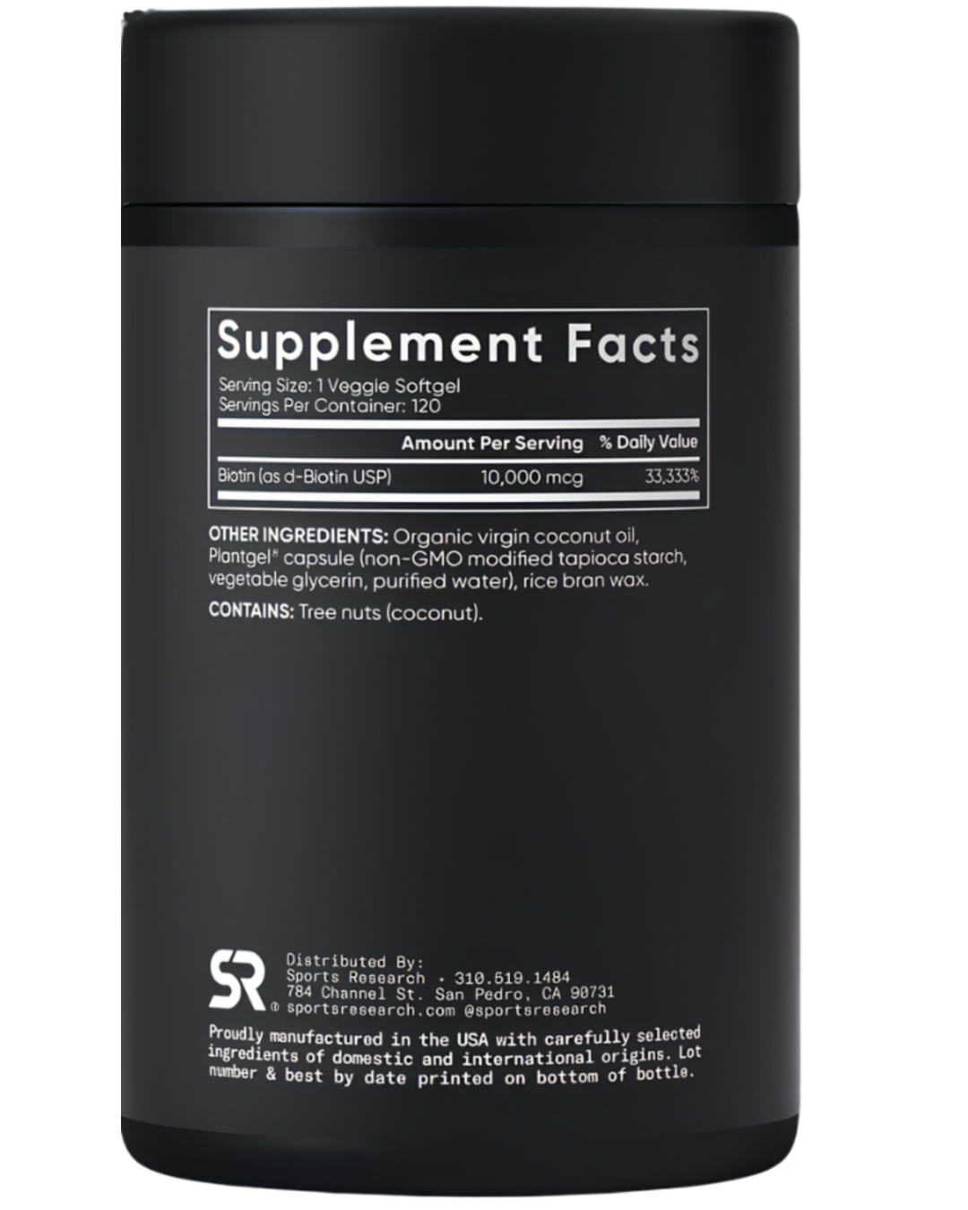 BIOTINA VEGANA SPORTS RESEARCH™ | Max Strength