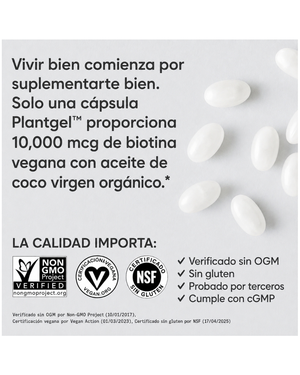 BIOTINA VEGANA SPORTS RESEARCH™ | Max Strength