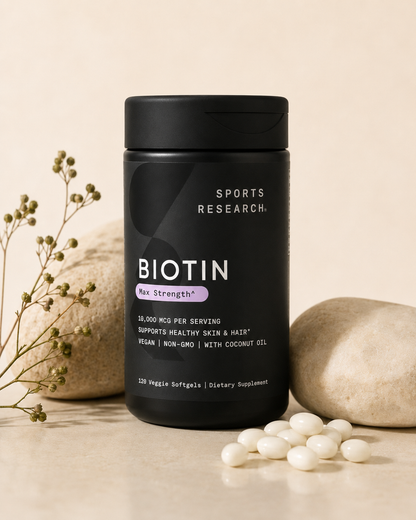BIOTINA VEGANA SPORTS RESEARCH™ | Max Strength